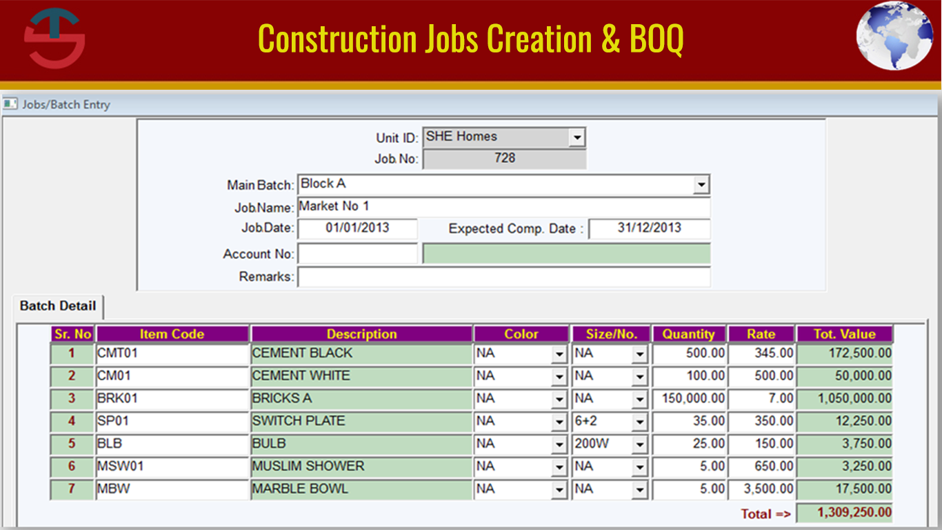 Construction Jobs Creation