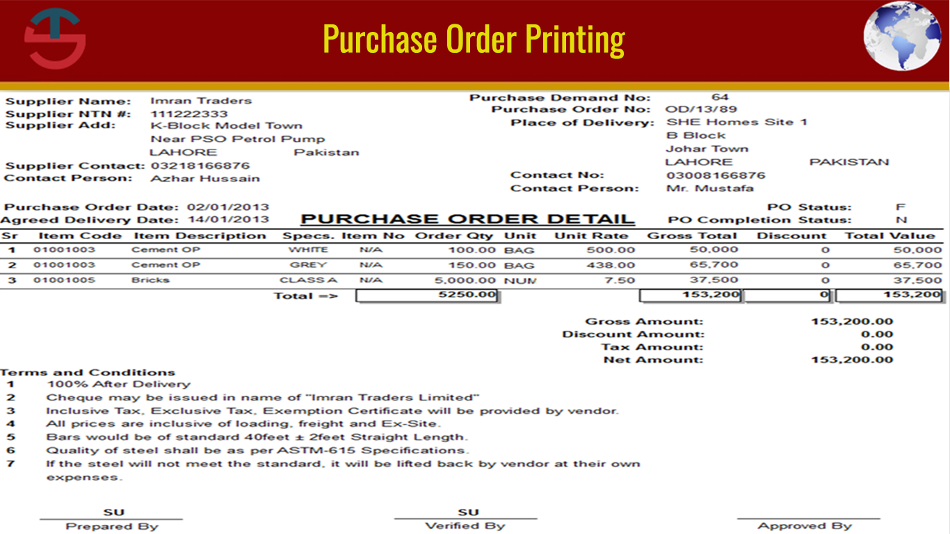 Purchase Order