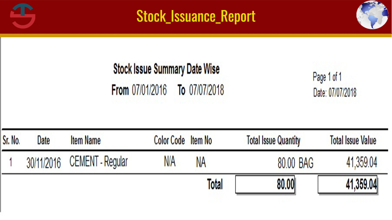 Stock Issuance